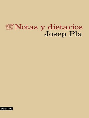 Notas y dietarios - ebook